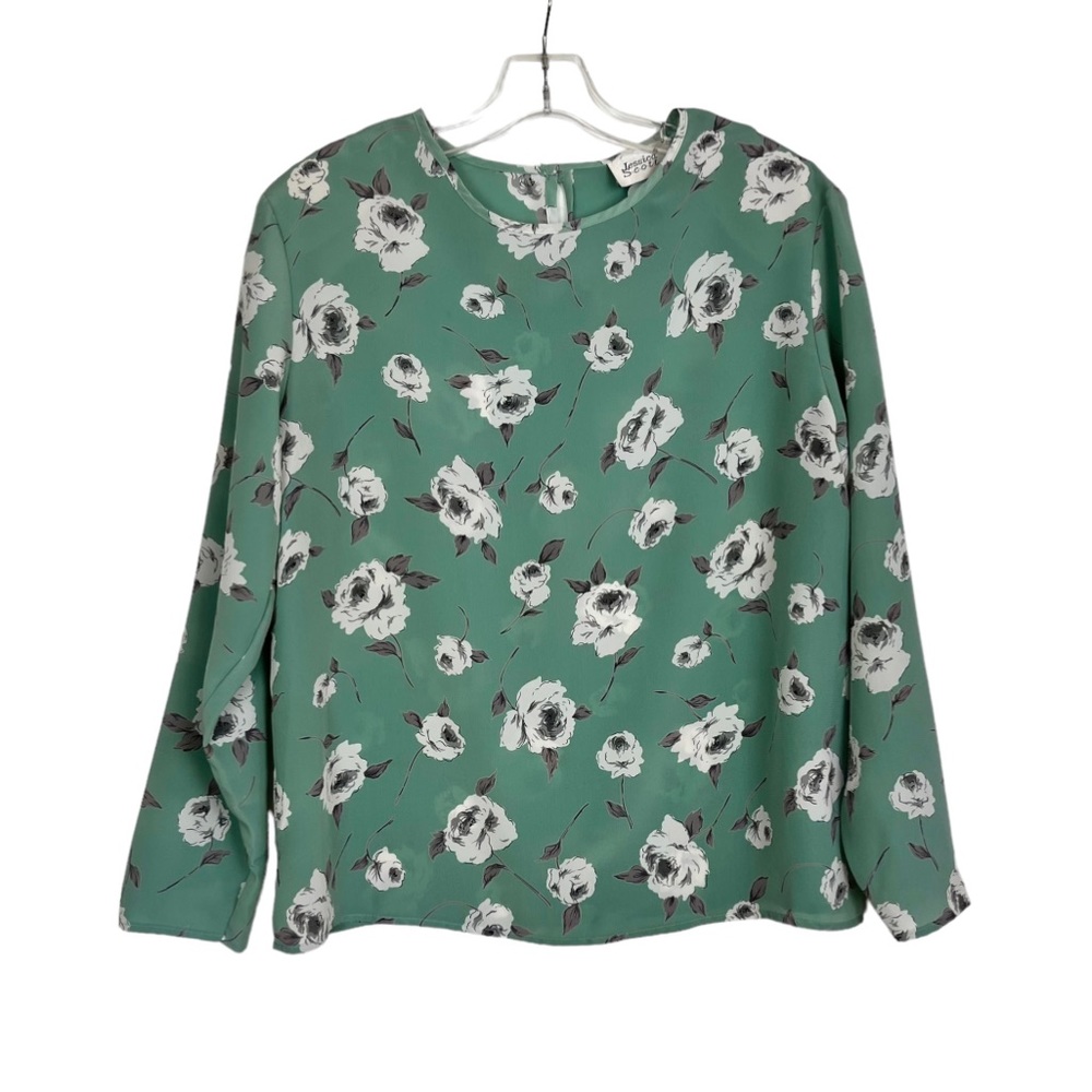 Vintage Jessica Scott Floral Top